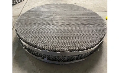 一般的に使用される金網の 1 つである波形金網ガーゼ パッキンフィルター